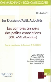 Les comptes annuels des petites associations : ASBL, AISBL et fondations
