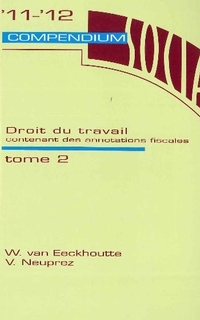 Compendium social droit du travail : 2011-2012