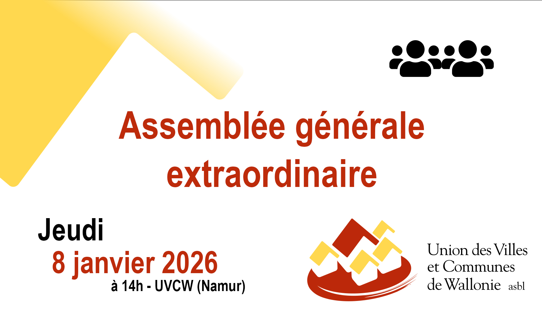 Assemblée générale extraordinaire 2026