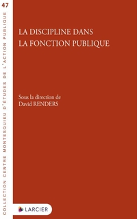 La discipline dans la fonction publique