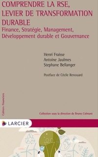 Comprendre la RSE, levier de transformation durable : finance, stratégie, management, développement durable et gouvernance