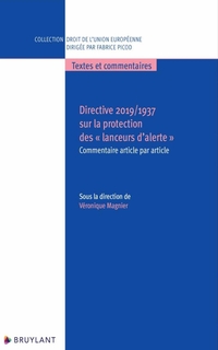 Directive (UE) 2019/1937 sur la protection des 