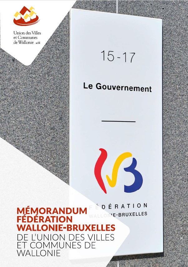 Cover: Mémorandum Fédération Wallonie-Bruxelles 2024 de l'UVCW