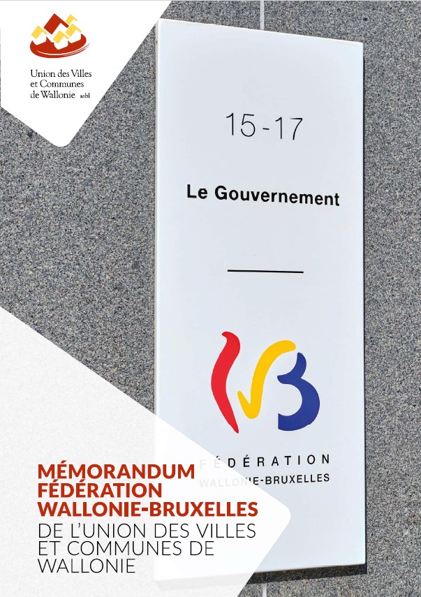 Mémorandum Fédération Wallonie-Bruxelles 2024 de l'UVCW